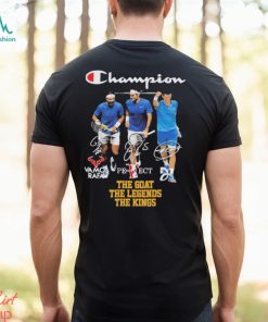 Vamos Rafa Perfect Champions The Goat the Legends the Kings signatures shirt