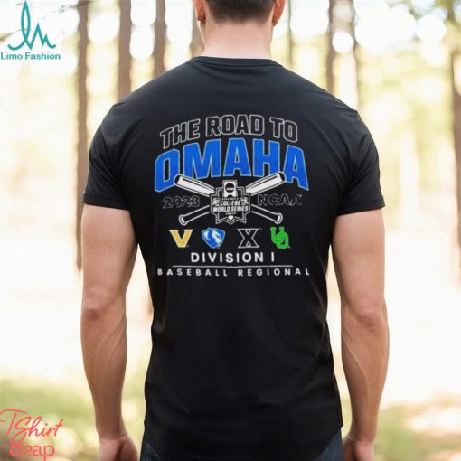 Vanderbilt Four Team 2023 NCAA Division I Baseball Regional The Road To Omaha shirt