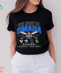 Vanderbilt Four Team 2023 NCAA Division I Baseball Regional The Road To Omaha shirt