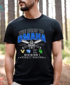 Vanderbilt Four Team 2023 NCAA Division I Baseball Regional The Road To Omaha shirt