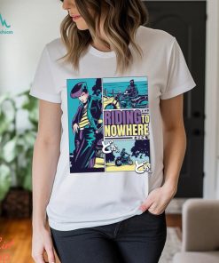 Vaporwave Riding Nowhere Bleach Anime Art Unisex T Shirt
