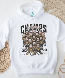 Vegas Golden Knights 2023 Stanley Cup Final Champions Caricature Shirt