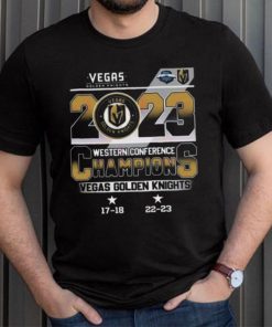 Vegas Golden Knights 2023 Western Conference Champions 17 18 22 23 Shirt