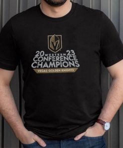 Vegas Golden Knights 2023 Western Conference Champions Locker Room T Shirt