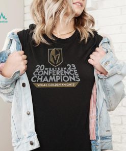 Vegas Golden Knights 2023 Western Conference Champions Locker Room T Shirt