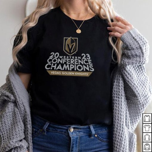 Vegas Golden Knights 2023 Western Conference Champions Locker Room T Shirt