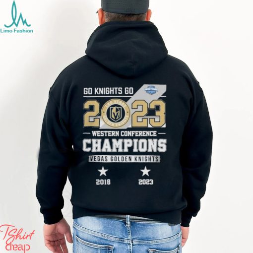 Vegas Golden Knights Champions Nhl 2023 Go Knights Go Shirt