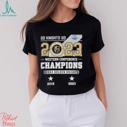 Vegas Golden Knights Champions Nhl 2023 Go Knights Go Shirt