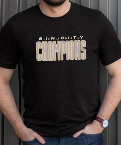 Vegas Golden Knights Sin City Champions Shirt