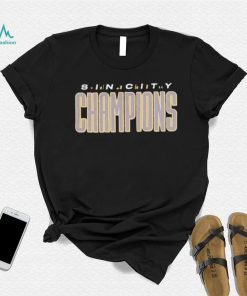 Vegas Golden Knights Sin City Champions Shirt
