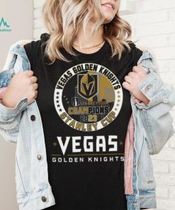 Vegas Golden Knights Stanley Cup Champions 2023 First Time Champions Gold Shirt