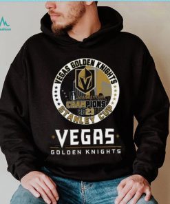 Vegas Golden Knights Stanley Cup Champions 2023 First Time Champions Gold Shirt