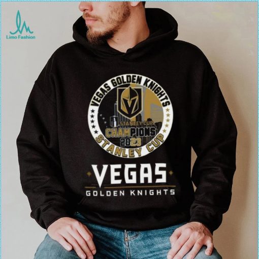 Vegas Golden Knights Stanley Cup Champions 2023 First Time Champions Gold Shirt