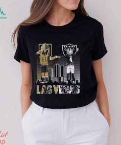 Vegas Golden Knights Stone And Las Vegas Raiders Carr T Shirt