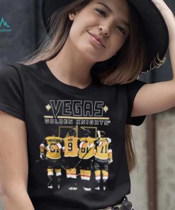 Vegas Golden Knights Team Players 2023 Signatures Shirt