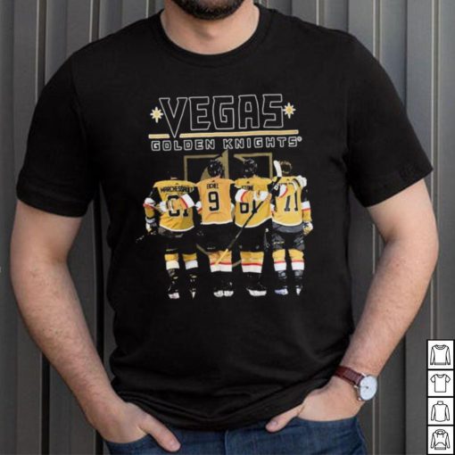 Vegas Golden Knights Team Players 2023 Signatures Shirt