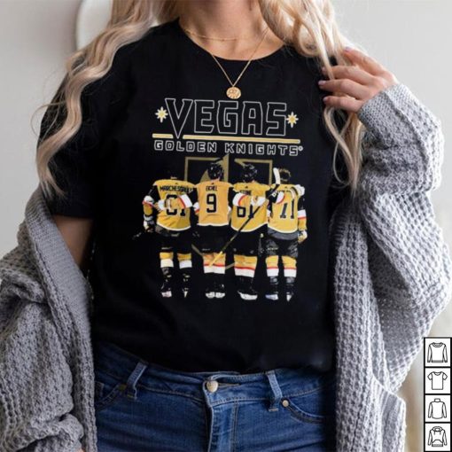 Vegas Golden Knights Team Players 2023 Signatures Shirt