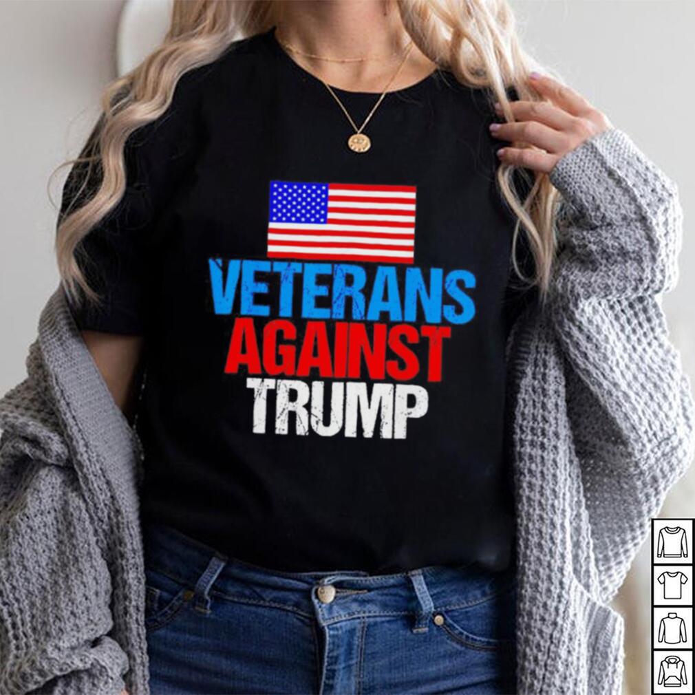 Veterans against Trump USA flag shirt Veterans against Trump USA flag shirt