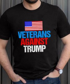 Veterans against Trump USA flag shirt, hoodie, sweater, long sleeve and tank top Veterans against Trump USA flag shirt