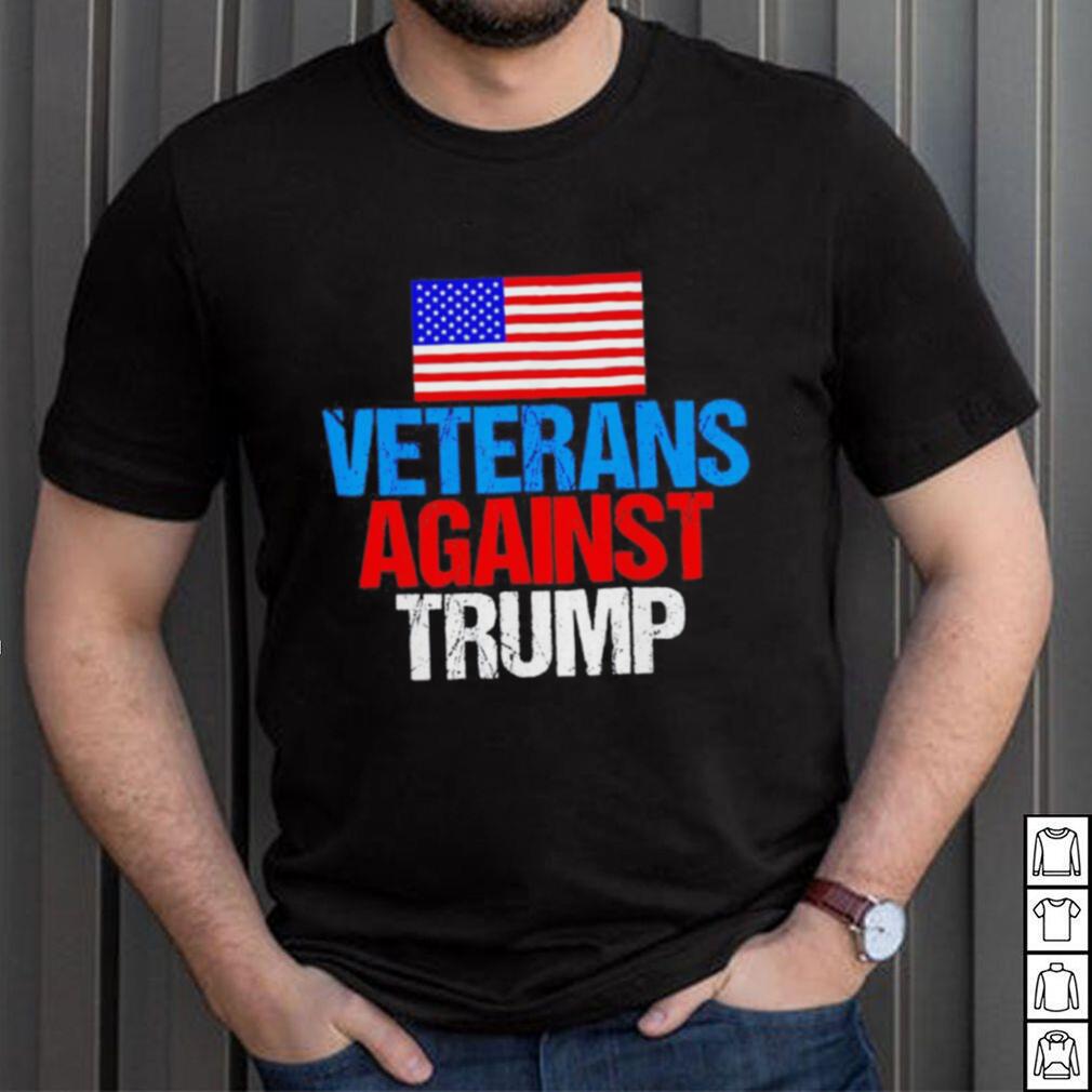 Veterans against Trump USA flag shirt Veterans against Trump USA flag shirt