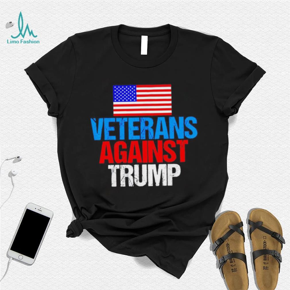 Veterans against Trump USA flag shirt Veterans against Trump USA flag shirt