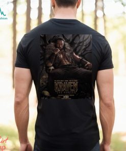 Villains Aren’t Born They’re Made Kraven The Hunter 2023 Poster Long Sleeves T Shirt