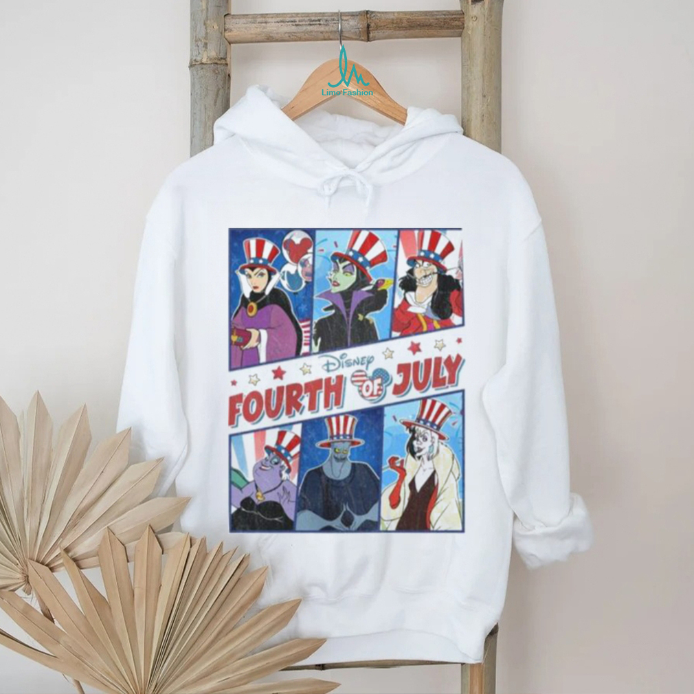 Villains Fourth Of July American Independence Day Chillin Like A Villain Shirt