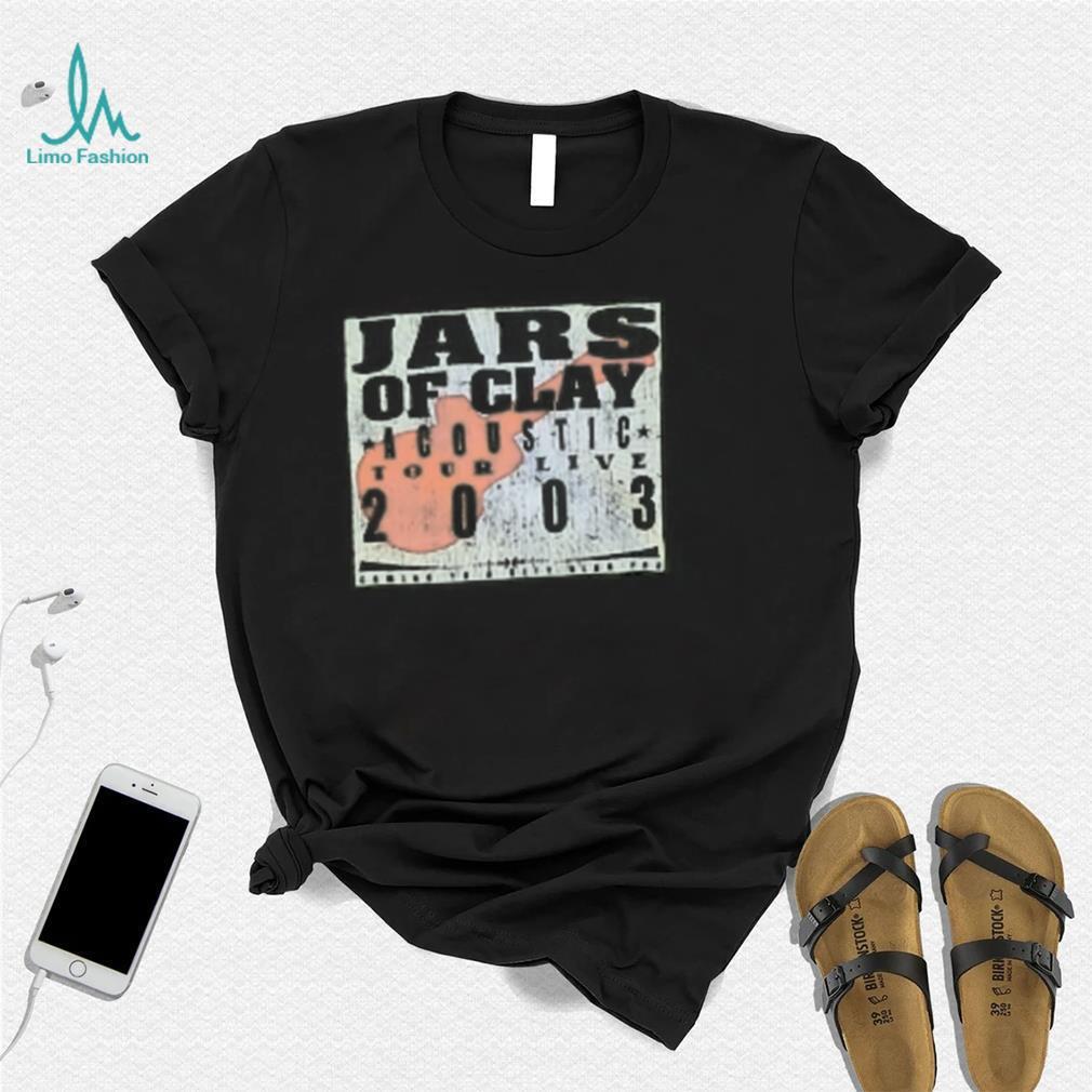 Vintage 2003 Jars of Clay Acoustic Tour Shirt Vintage 2003 Jars of Clay Acoustic Tour Shirt