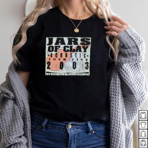Vintage 2003 Jars of Clay Acoustic Tour Shirt