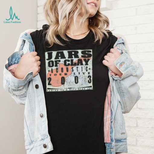 Vintage 2003 Jars of Clay Acoustic Tour Shirt