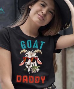 Vintage Goat Funny Daddy Cute Goat Sunglasses Farmer Family Pullover Hoodie