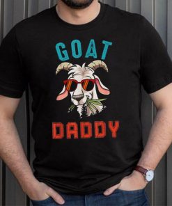 Vintage Goat Funny Daddy Cute Goat Sunglasses Farmer Family Pullover Hoodie