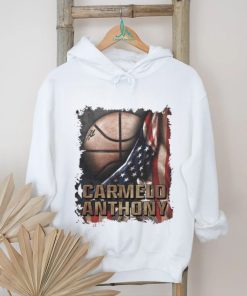 Vintage Styles Basketball Carmelo American Flag Shirt