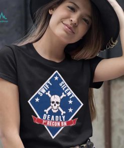 Vintage Swift Silent Deadly Skull & Crossbones T Shirt Single Stitch Size Small