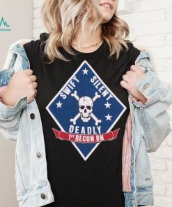 Vintage Swift Silent Deadly Skull & Crossbones T Shirt Single Stitch Size Small