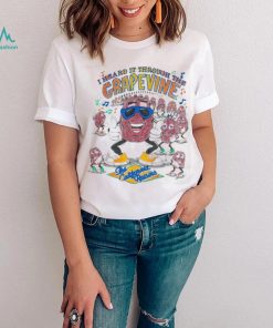 Vintage The California Raisins I Heard It Through The Grapevine Tee, Sweatshirt, Music Merch