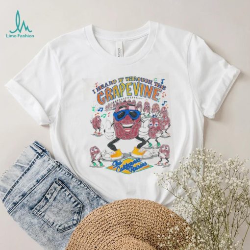 Vintage The California Raisins I Heard It Through The Grapevine Tee, Sweatshirt, Music Merch