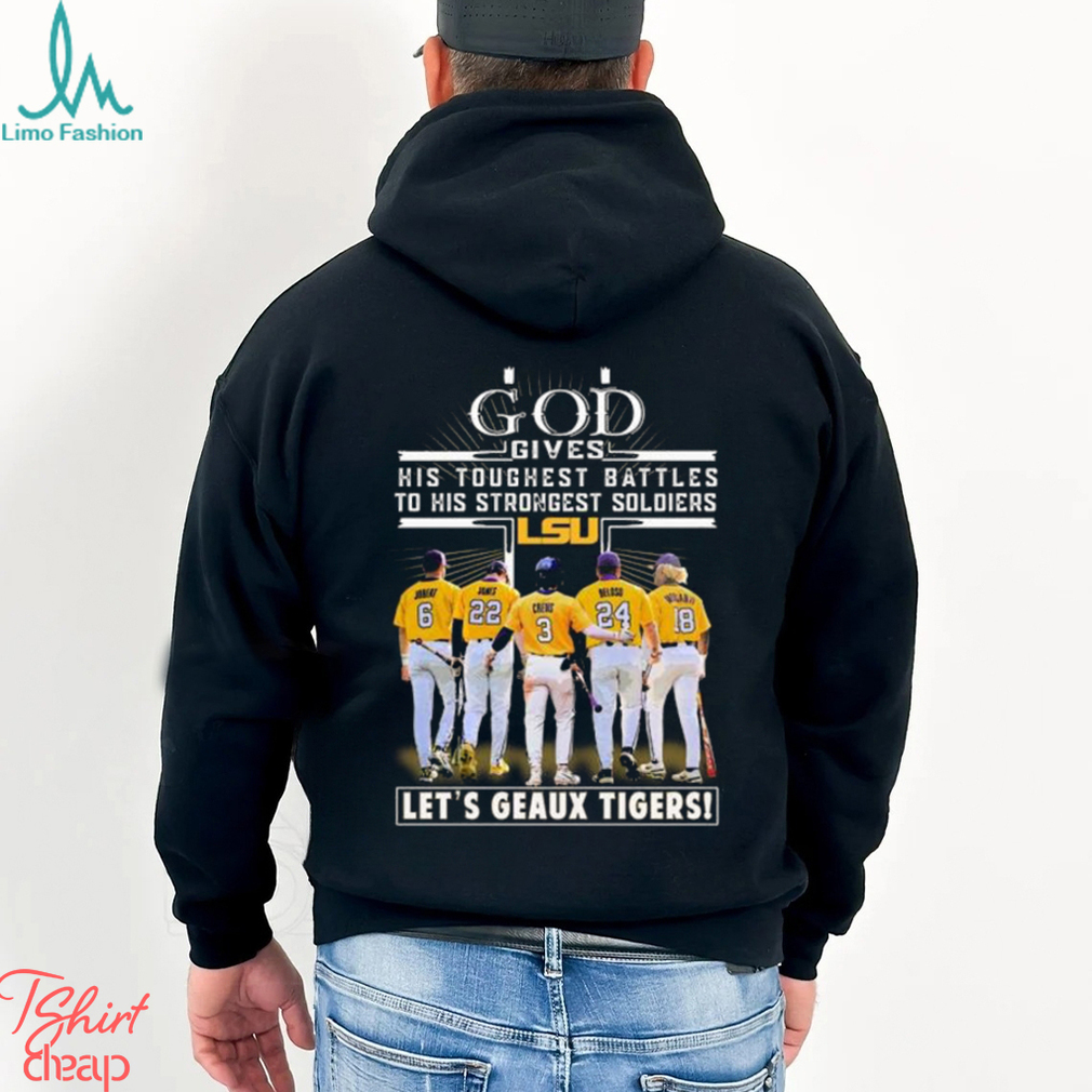 Vqtshirt – God gives his toughest battles to his strongest soldiers let’s Geaux Tigers shirt Vqtshirt – God gives his toughest battles to his strongest soldiers let’s Geaux Tigers shirt
