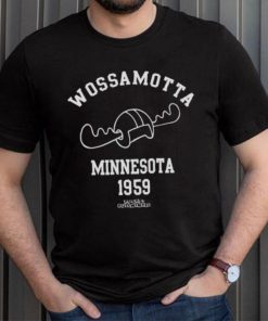 WOSSAMOTTA U ATHLETICS ROCKY AND BULLWINKLE SHIRT