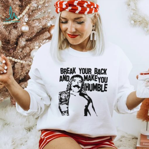 WWF WWE Iron Sheik Make You Humble Shirt Wrestling Tee