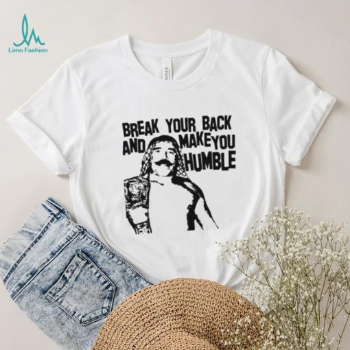 WWF WWE Iron Sheik Make You Humble Shirt Wrestling Tee