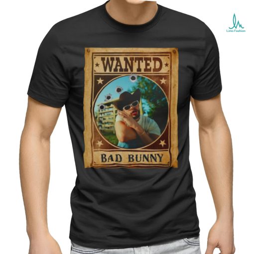 Wanted Bad Bunny Graphic shirt