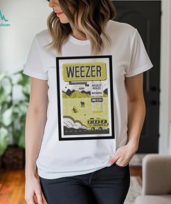 Weezer Huntsville, AL June 4th 2023 Poster shirt