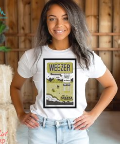 Weezer Huntsville, AL June 4th 2023 Poster shirt