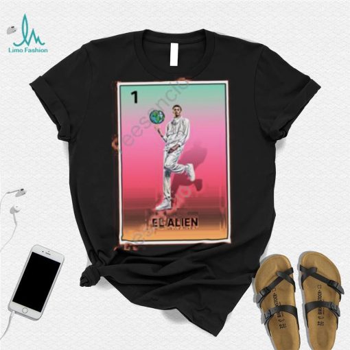 Wemby Stan Account Loteria De San Antonio El Alien Hoodie shirt