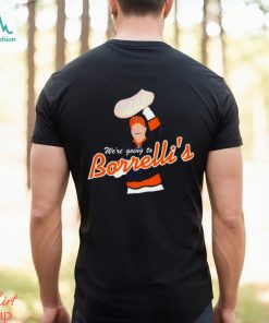We’re going to Borrelli’s shirt