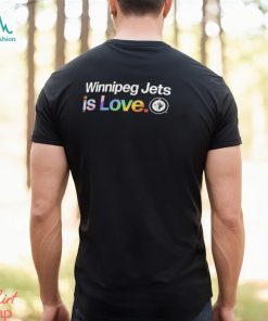 Winnipeg Jets Is Love City Pride Shirt