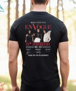 World Tour En Vogue 34th Anniversary 1989 – 2023 Thank You For The Memories T Shirt, hoodie, sweater, long sleeve and tank top World Tour En Vogue 34th Anniversary 1989 – 2023 Thank You For The Memories T Shirt