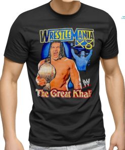 Wrestlemania x8 the great Khali shirt