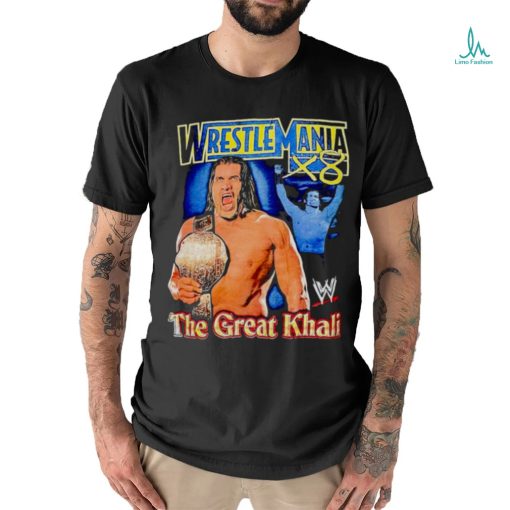 Wrestlemania x8 the great Khali shirt